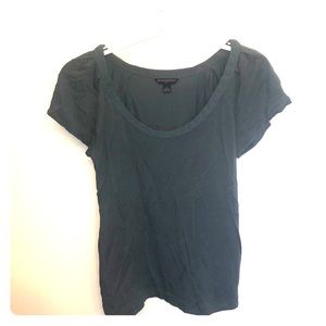 Dark green shirt